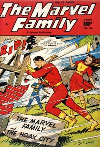Cover for The Marvel Family (Fawcett, 1945 series) #45