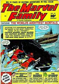 Cover Thumbnail for The Marvel Family (Fawcett, 1945 series) #55