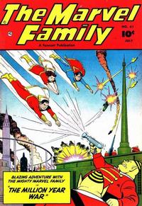 Cover Thumbnail for The Marvel Family (Fawcett, 1945 series) #61