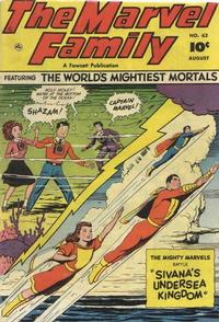 Cover for The Marvel Family (Fawcett, 1945 series) #62