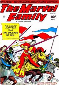 Cover Thumbnail for The Marvel Family (Fawcett, 1945 series) #70
