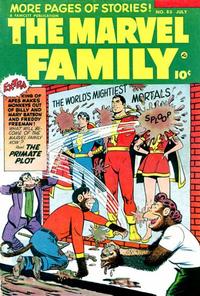 Cover Thumbnail for The Marvel Family (Fawcett, 1945 series) #85