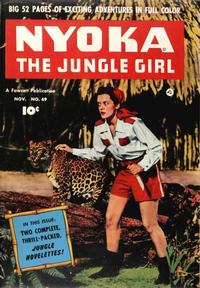 Cover Thumbnail for Nyoka the Jungle Girl (Fawcett, 1945 series) #49