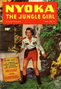 Cover Thumbnail for Nyoka the Jungle Girl (Fawcett, 1945 series) #55