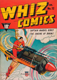 Cover Thumbnail for Whiz Comics (Fawcett, 1940 series) #12