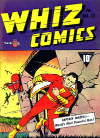 Cover Thumbnail for Whiz Comics (Fawcett, 1940 series) #13