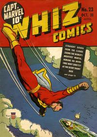 Cover for Whiz Comics (Fawcett, 1940 series) #23