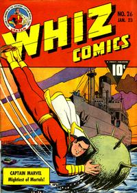 Cover Thumbnail for Whiz Comics (Fawcett, 1940 series) #26