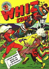 Cover Thumbnail for Whiz Comics (Fawcett, 1940 series) #27