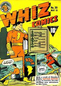 Cover Thumbnail for Whiz Comics (Fawcett, 1940 series) #30