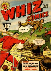 Cover Thumbnail for Whiz Comics (Fawcett, 1940 series) #33