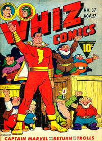 Cover Thumbnail for Whiz Comics (Fawcett, 1940 series) #37