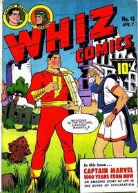 Cover Thumbnail for Whiz Comics (Fawcett, 1940 series) #41