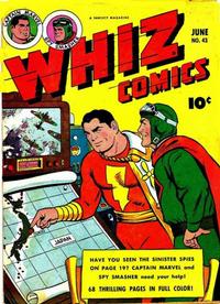 Cover Thumbnail for Whiz Comics (Fawcett, 1940 series) #43