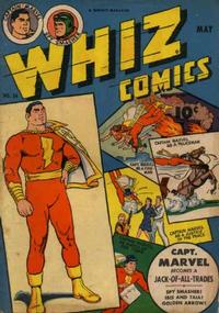 Cover for Whiz Comics (Fawcett, 1940 series) #54