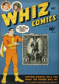 Cover Thumbnail for Whiz Comics (Fawcett, 1940 series) #56