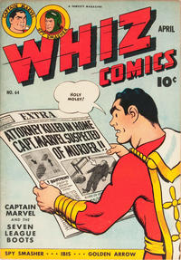 Cover Thumbnail for Whiz Comics (Fawcett, 1940 series) #64