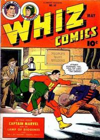 Cover for Whiz Comics (Fawcett, 1940 series) #65