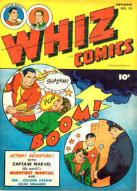 Cover Thumbnail for Whiz Comics (Fawcett, 1940 series) #78