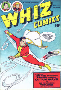 Cover for Whiz Comics (Fawcett, 1940 series) #104