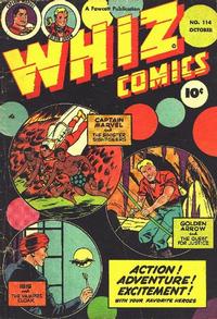 Cover Thumbnail for Whiz Comics (Fawcett, 1940 series) #114