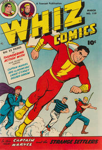 Cover Thumbnail for Whiz Comics (Fawcett, 1940 series) #119