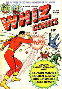 Cover Thumbnail for Whiz Comics (Fawcett, 1940 series) #124