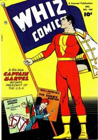 Cover for Whiz Comics (Fawcett, 1940 series) #140