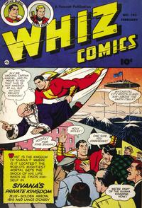 Cover for Whiz Comics (Fawcett, 1940 series) #142