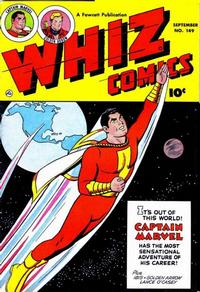Cover for Whiz Comics (Fawcett, 1940 series) #149
