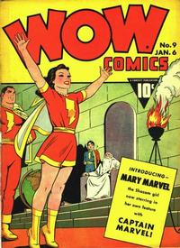 Cover for Wow Comics (Fawcett, 1940 series) #9