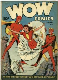 Cover Thumbnail for Wow Comics (Fawcett, 1940 series) #21