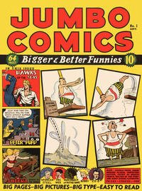 Cover Thumbnail for Jumbo Comics (Fiction House, 1938 series) #1