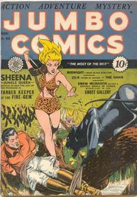 Cover for Jumbo Comics (Fiction House, 1938 series) #45