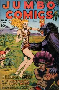Cover for Jumbo Comics (Fiction House, 1938 series) #95