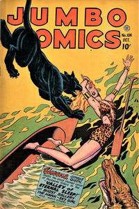 Cover for Jumbo Comics (Fiction House, 1938 series) #104