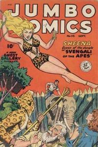Cover for Jumbo Comics (Fiction House, 1938 series) #115