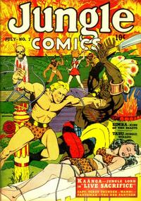 Cover Thumbnail for Jungle Comics (Fiction House, 1940 series) #7