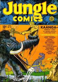 Cover Thumbnail for Jungle Comics (Fiction House, 1940 series) #16