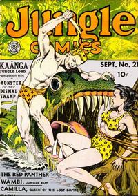 Cover Thumbnail for Jungle Comics (Fiction House, 1940 series) #21