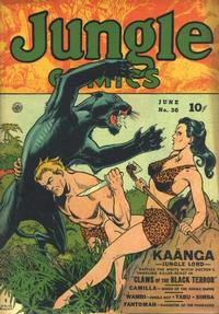 Cover Thumbnail for Jungle Comics (Fiction House, 1940 series) #30