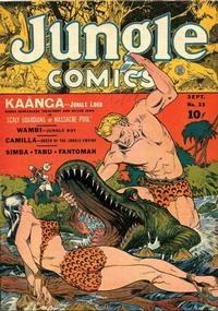 Cover Thumbnail for Jungle Comics (Fiction House, 1940 series) #33