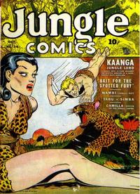 Cover Thumbnail for Jungle Comics (Fiction House, 1940 series) #34