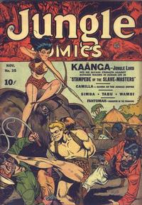Cover Thumbnail for Jungle Comics (Fiction House, 1940 series) #35