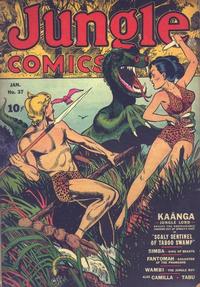 Cover Thumbnail for Jungle Comics (Fiction House, 1940 series) #37
