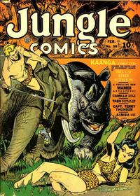 Cover Thumbnail for Jungle Comics (Fiction House, 1940 series) #38