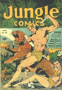 Cover Thumbnail for Jungle Comics (Fiction House, 1940 series) #42