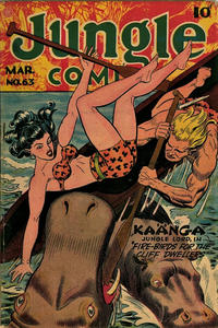 Cover for Jungle Comics (Fiction House, 1940 series) #63