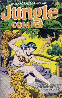 Cover Thumbnail for Jungle Comics (Fiction House, 1940 series) #66