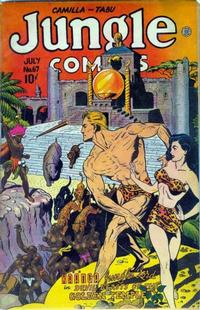 Cover Thumbnail for Jungle Comics (Fiction House, 1940 series) #67